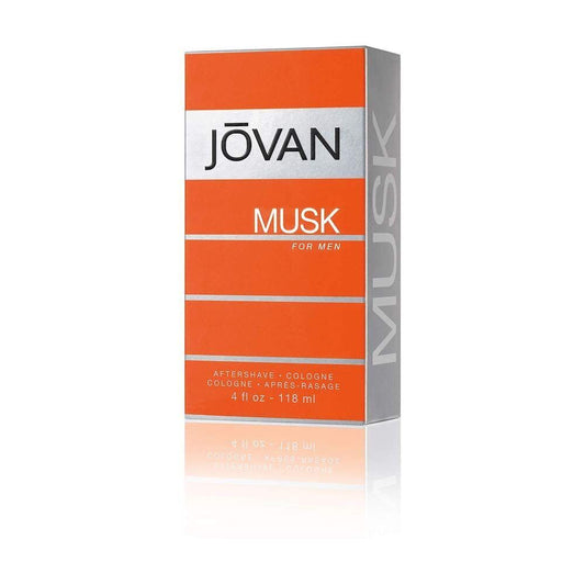 Jovan Musk By Jovan For Men. Aftershave Cologne, 4-Ounces, Musk for Men